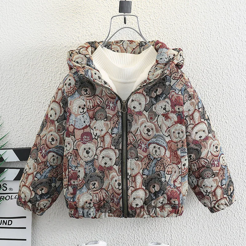 

Baby Boys Winter Coats for Kids Jackets Warm Outerwear Outfits Windbreak Children Clothes for Teenagers Costumes 3 4 5 8 9 Years