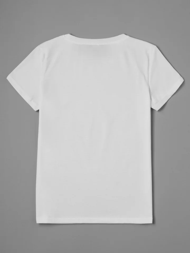 Bingo Casual Printed Short Sleeve T Shirt