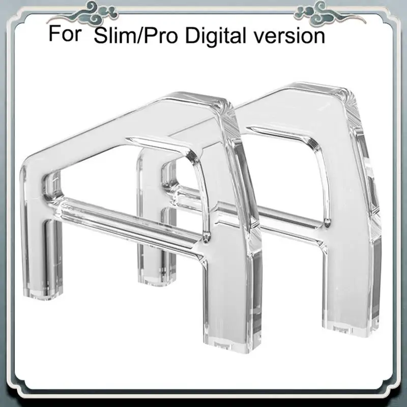 ABIJ-For Playstation 5 Slim/Pro 호환 가능 미끄럼 방지 브래킷 PS5 Slim/Pro 디지털 또는 디스크 에디션 액세서리용 수평 스탠드