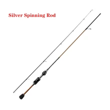  Catch.u Fishing Rod Carbon Fiber Spinning/casting Fishing Pole Lure Weight 0.3-5g Super Soft Ultra Light Fast Trout Fishing Rods 