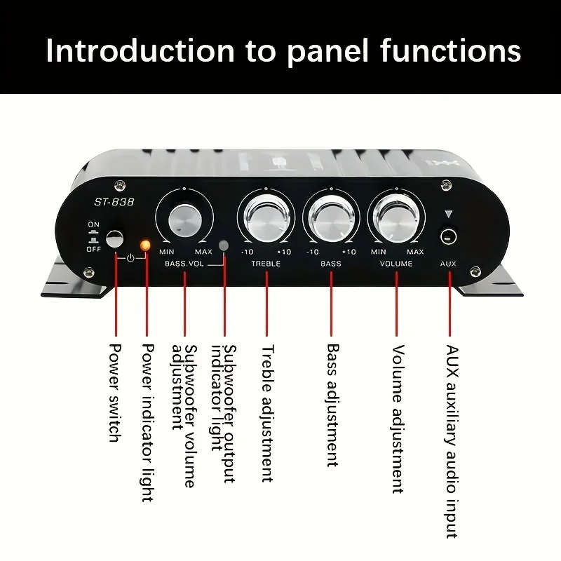 HiFi超高音質❣家庭用アンプとしてはもちろん車載用にも大活躍♪❤パワーアンプ Amazon | パワーアンプ Hi-Fi ステレオアンプ ミニ小型デジタル