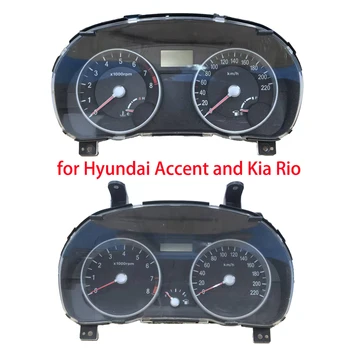 Conjunto de Tablero de Instrumentos para Automóvil, Compatible con Hyundai Accent y Kia Rio, Piezas Originales de Vehículos Desmontados de Segunda Mano 1