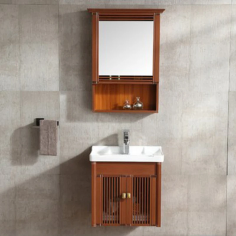 Mensola A Muro Armadietto Specchio Mobiletto Del Bagno Armadio Rubinetto A Pavimento Mobiletto Del Bagno Vetro Badezimmer Schrank Mobili Per La Casa D