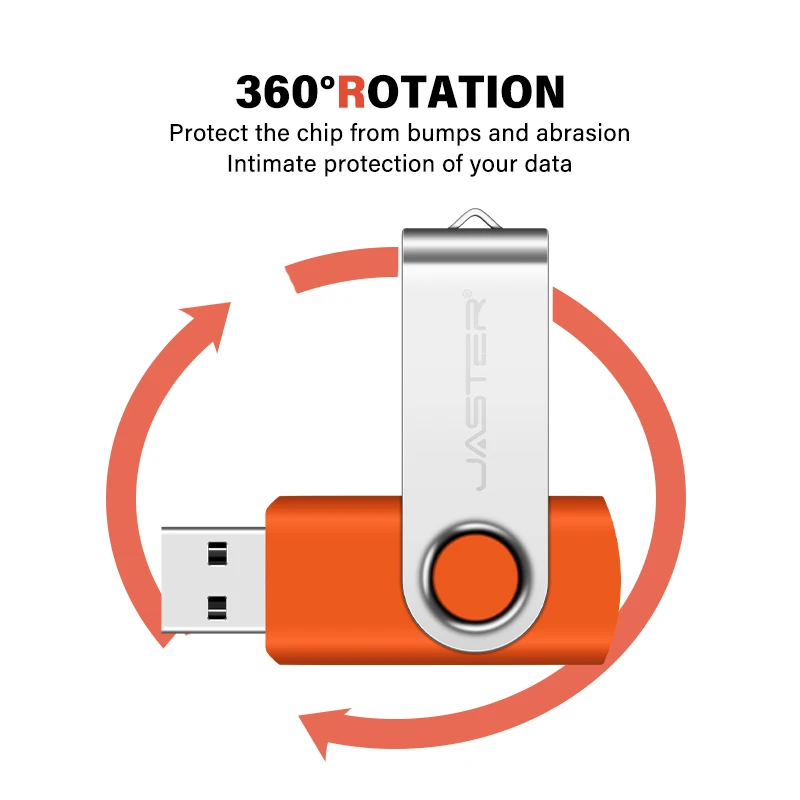 100개 도매 USB 플래시 드라이브 128GB 무료 키체인 메모리 스틱 64GB 회전형 펜 드라이브 32GB 비즈니스 선물용 USB 스틱 16GB 8GB