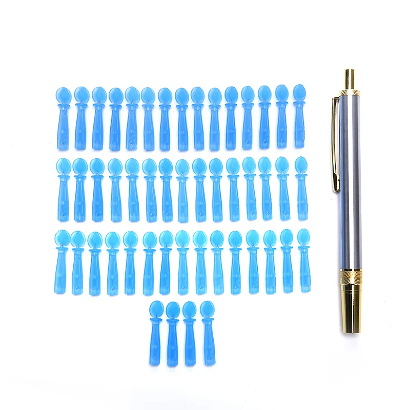 50pcs Stainless Steel Blood Lancing Point Pen Cupping Bloodletting Acupuncture