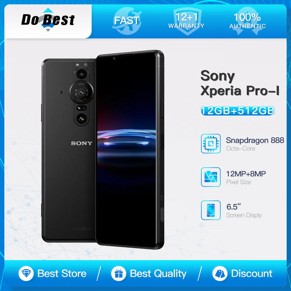 スマートフォン本体 SONY Xperia PRO-I XQ-BE72 SIMフリー) ソニー Sony Xperia PRO-I 5G XQ-BE72 デュアルSIM