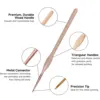 Yutiars 10PCS Micro Fine Detail Paint Brush Set Macaron Pastel Small Miniature Fine Tip Detail Brush for Acrylic Oil Watercolor 3