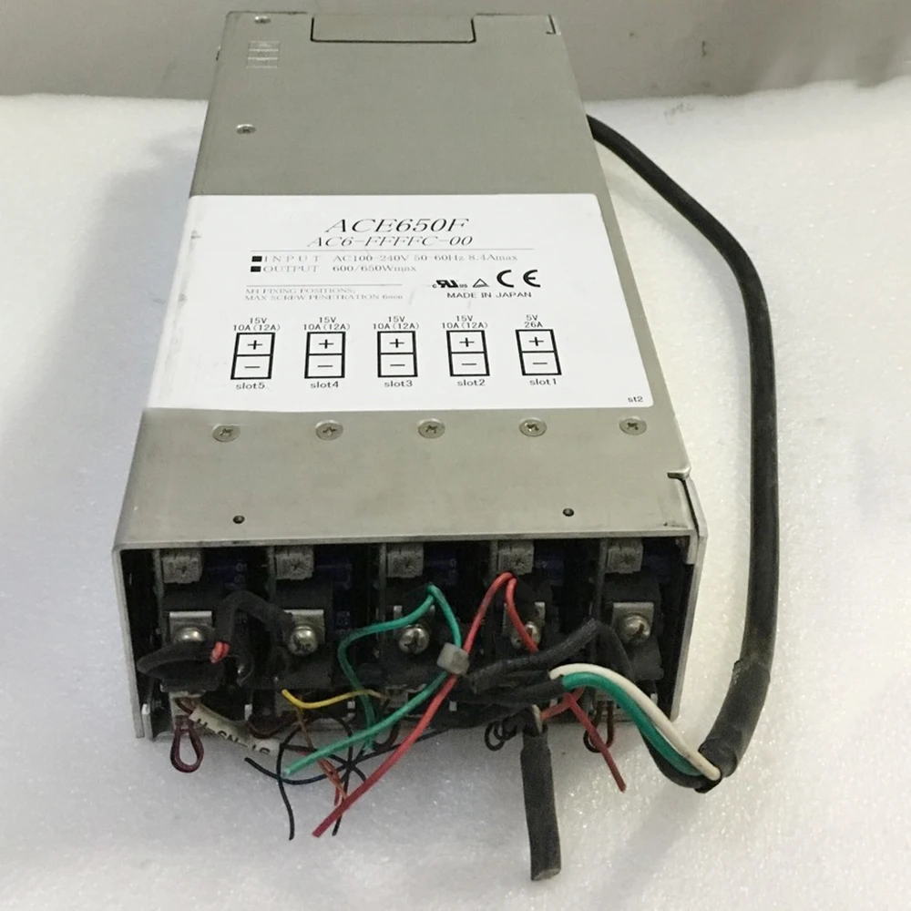ACE650F 650W AC6-FFFFC-00 Power Supply Fast Ship High Quality Works Perfectly 4 ACE650F 650W AC6-FFFFC-00 Power Supply Fast Ship High Quality Works Perfectly - Image 2