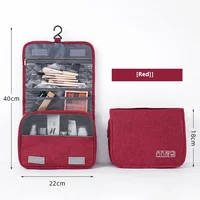 Foldable Toiletry Bag Organizer Hanging Storage Bathroom Makeup Case Cosmetic Bag Travel For Travel Business 2