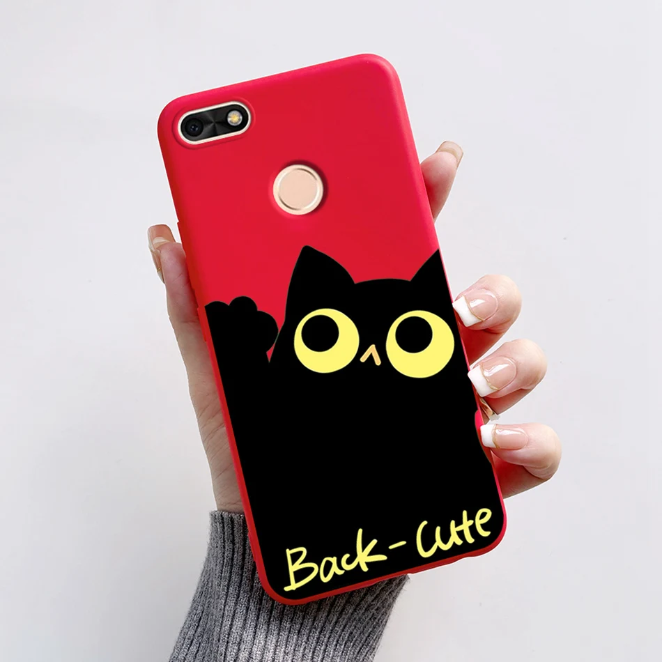 Cartoon Silicone Back Cover Case