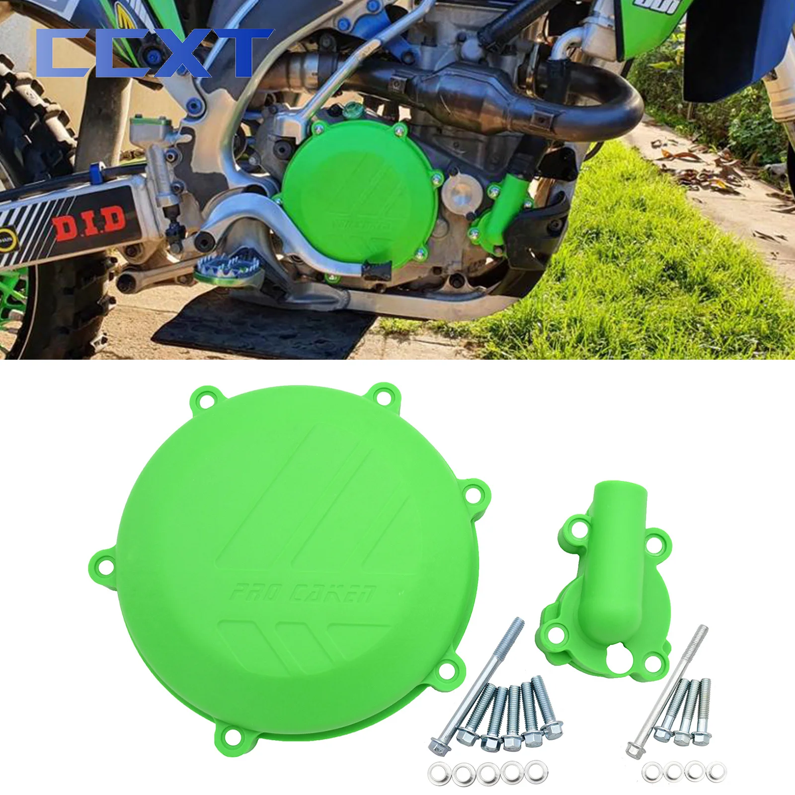 

Новая защитная крышка сцепления мотоцикла, протектор водяного насоса для Kawasaki KX 450F 2016 2017 2018 KX450F, универсальные детали для кроссового велосипеда