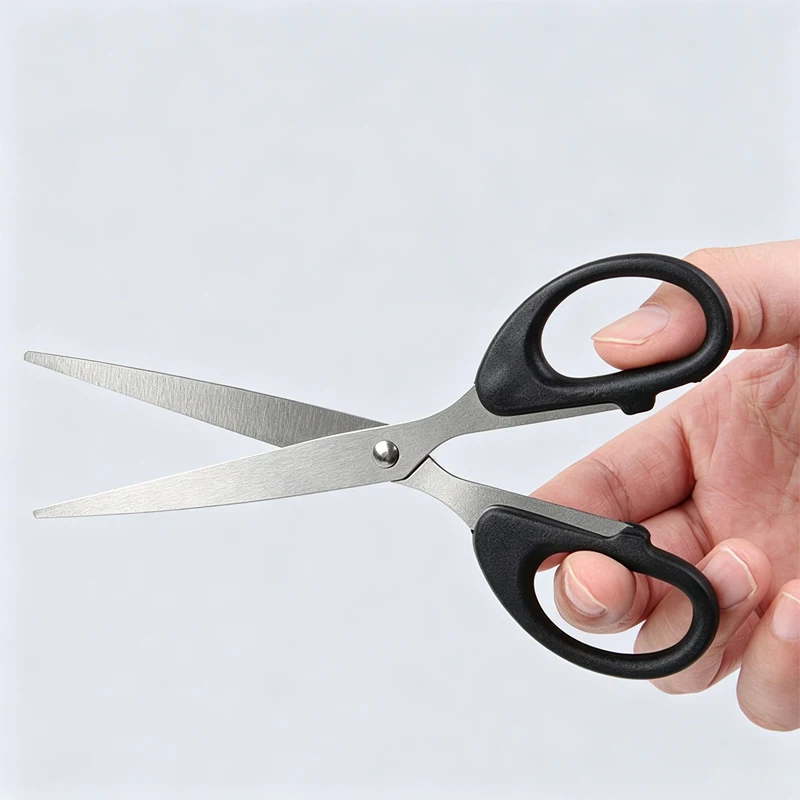 All Purpose Stainless Steel Scissors, Soft Grip Handle, Ideal for Home Office School Daily Cutting - 3