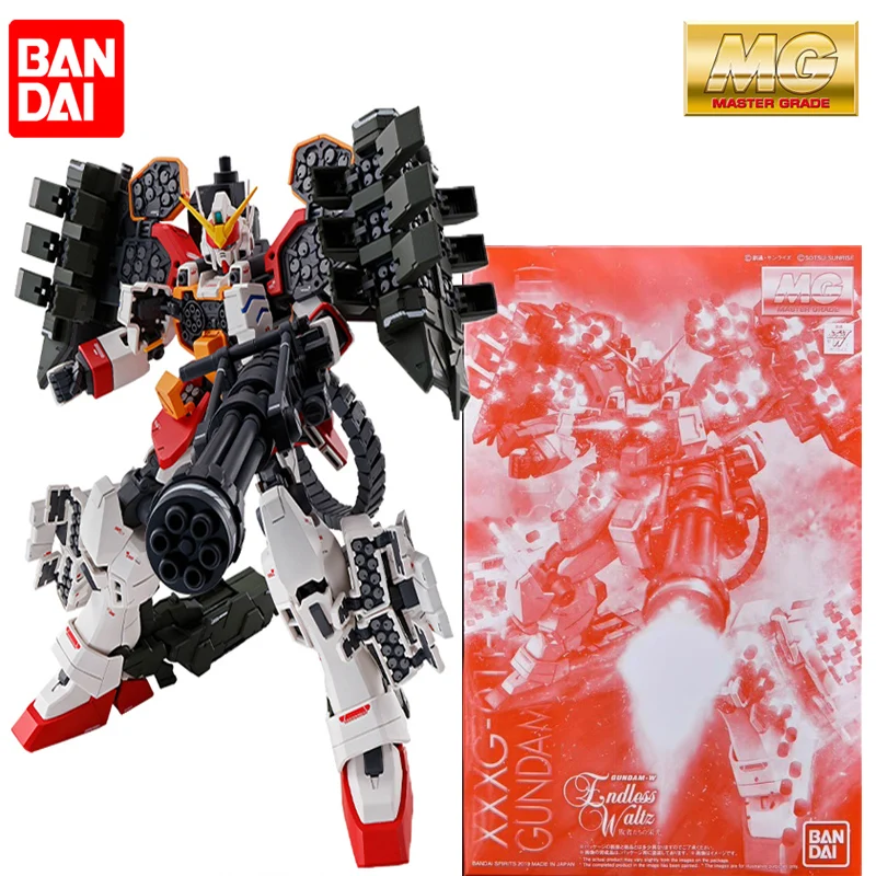 

In Stock BANDAI PB LIMITED MG 1/100 XXXG-01H GUNDAM HEAVYARMS EW [IGEL UNIT] Anime Action Figures Assembly Model Collection Toy