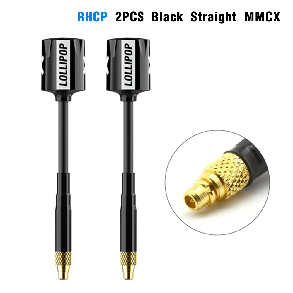 FOXEER FPV Antenna Micro Lollipop High Gain 5.8G 2.5dBi Omni LHCP/RHCP SMA/RP-SMA/Angle MMCX/Straight MMCX/UFL for RC FPV Drone thumbnail 3