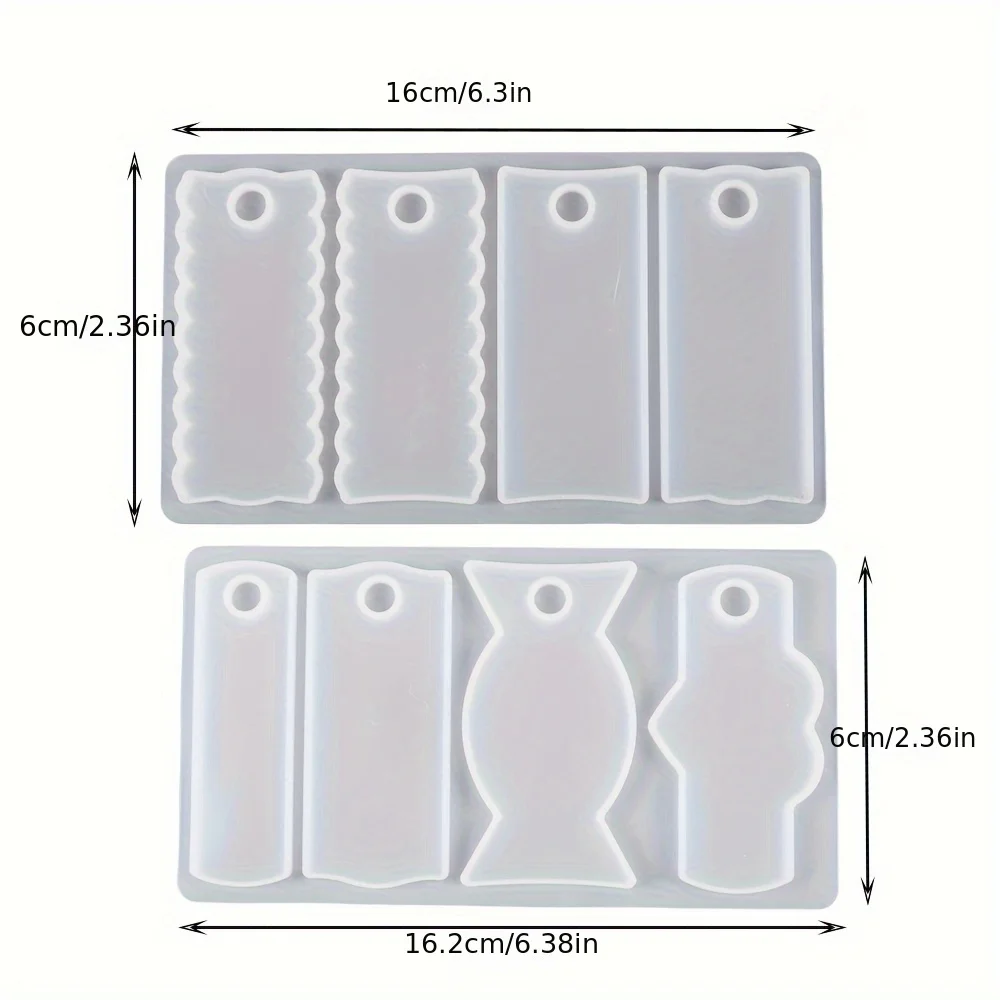 2Pcs DlY Stanley Cup Nameplate Resin Silicone Mold,Used for Decorating 40-ounce Stanley Cup Lid, Nameplate Silicone Mold