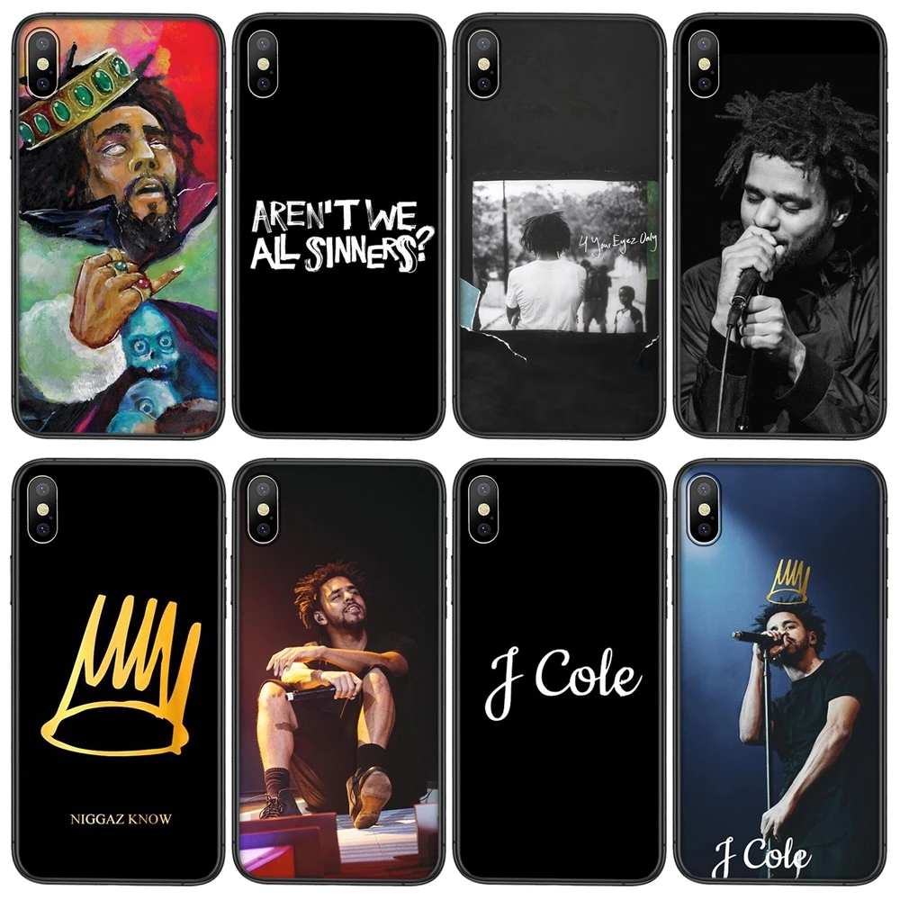 Rap Pop J Cole для Huawei Honor 8A 8C 8X 9 9A 9I 9X 10 10I 10X 20 20I 20S V10 V40 Lite P9 Лучшая цена черный чехол из