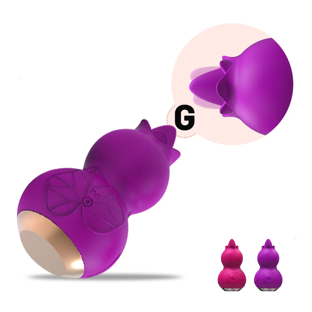 Zungenvibrator Für Damen Mit Gourd-vibrations-ei Zur Stimulation_voghion.com