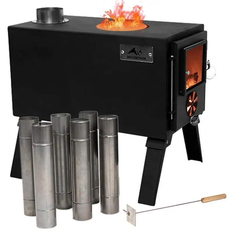 Camping Wood Stove Outdoor Wood Burner Home Use Wood Firing Stoves