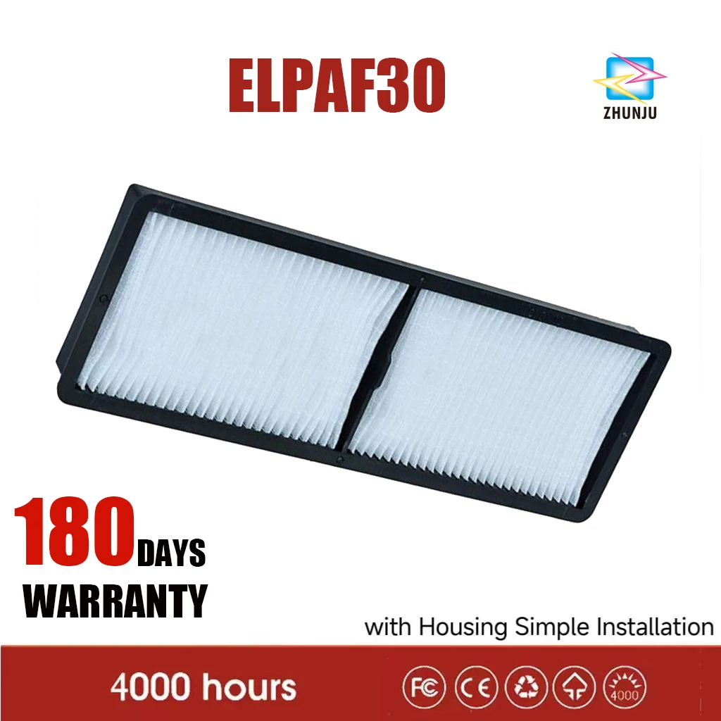 

Воздушный фильтр для проектора ELPAF30, подходит для EPSON V13H134A30 EB-D6250 EB-G7000W/NL EB-G7100