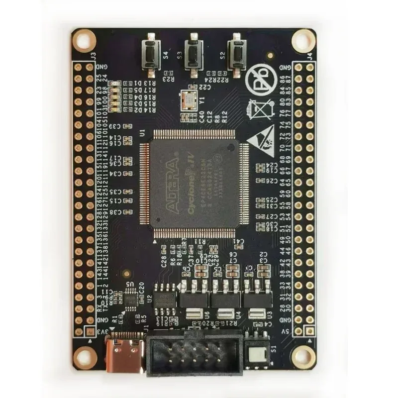 Intel Altera Cyclone IV FPGA Core Board EP4CE6E22C8N - AliExpress 502