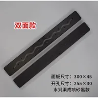 เฟอร์นิเจอร์ตะแกรงระบายอากาศอะลูมินัมอัลลอยสองด้านตู้รองเท้าตะแกรงระบายอากาศตะแกรงเตาผิงฝากระโปรงลม 5