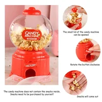 Mini Candy Machine Egg Gum Coin Savings Box Money Can Cute Gift Sugar Scratching Machine Ball Catcher Educational Toys 2