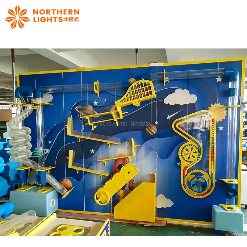 Kids Ball Wall Table Science museum Equipment for Kids Indoor Playground Equipment Playground Plastic Pvc Pipe Toys