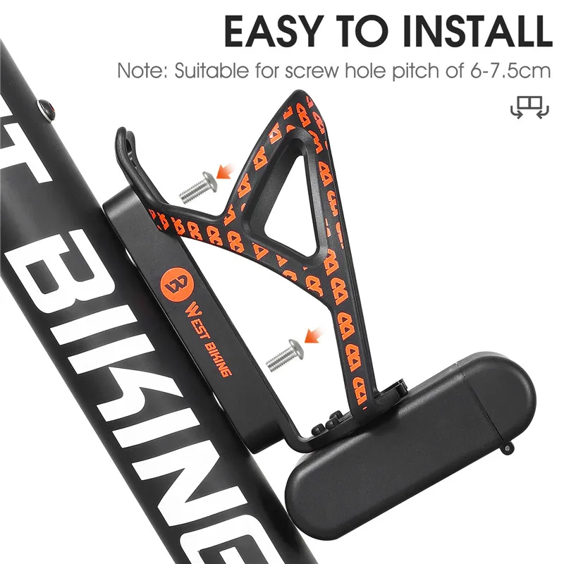 WEST BIKING Bicycle Bottle Cage 1PC Ultralight Bike Bottle Rack Cage Cycling Holder Bracket Portable MTB Bike Accessories