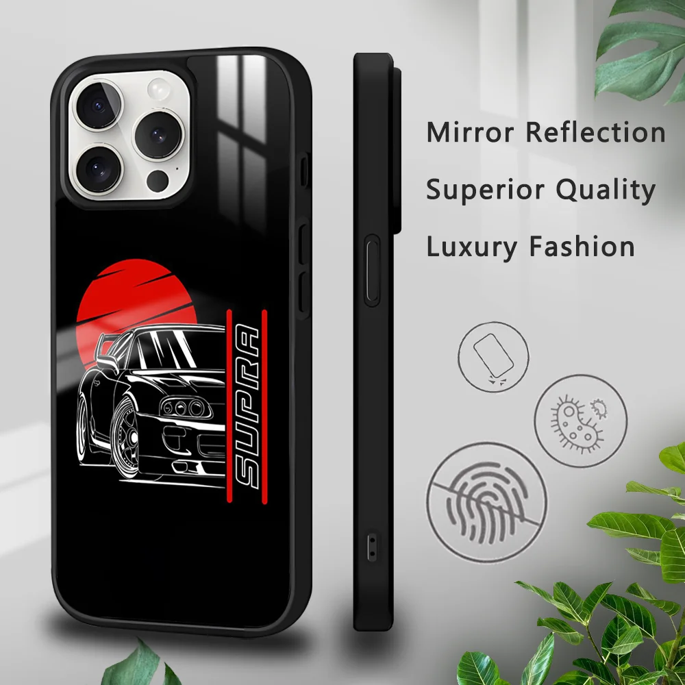 Japanese s-Supra Inspired Car Phone Case - Stylish Hard Cover