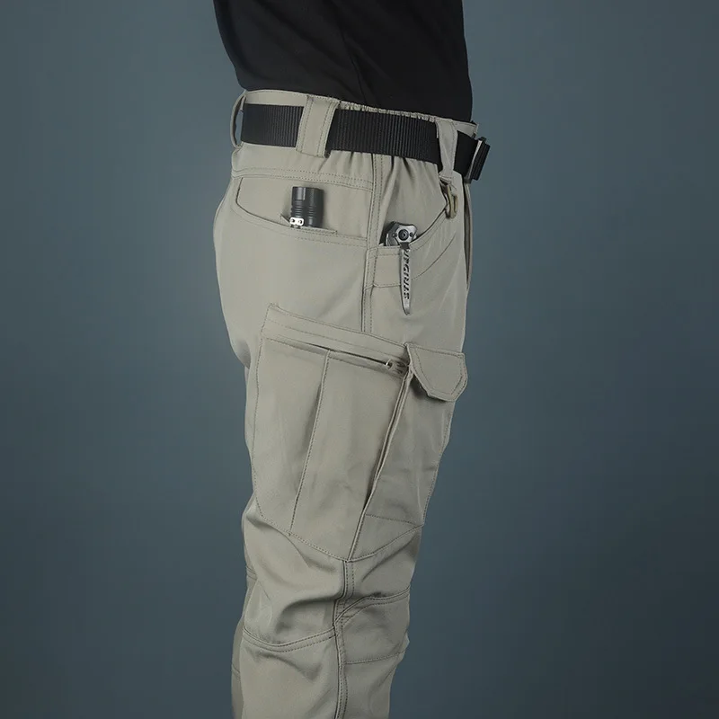 

In Stock Men's Spring and Autumn Multi-Functional Pocket Tactical Trousers Outdoor Military Fans Training Camouflage Trousers