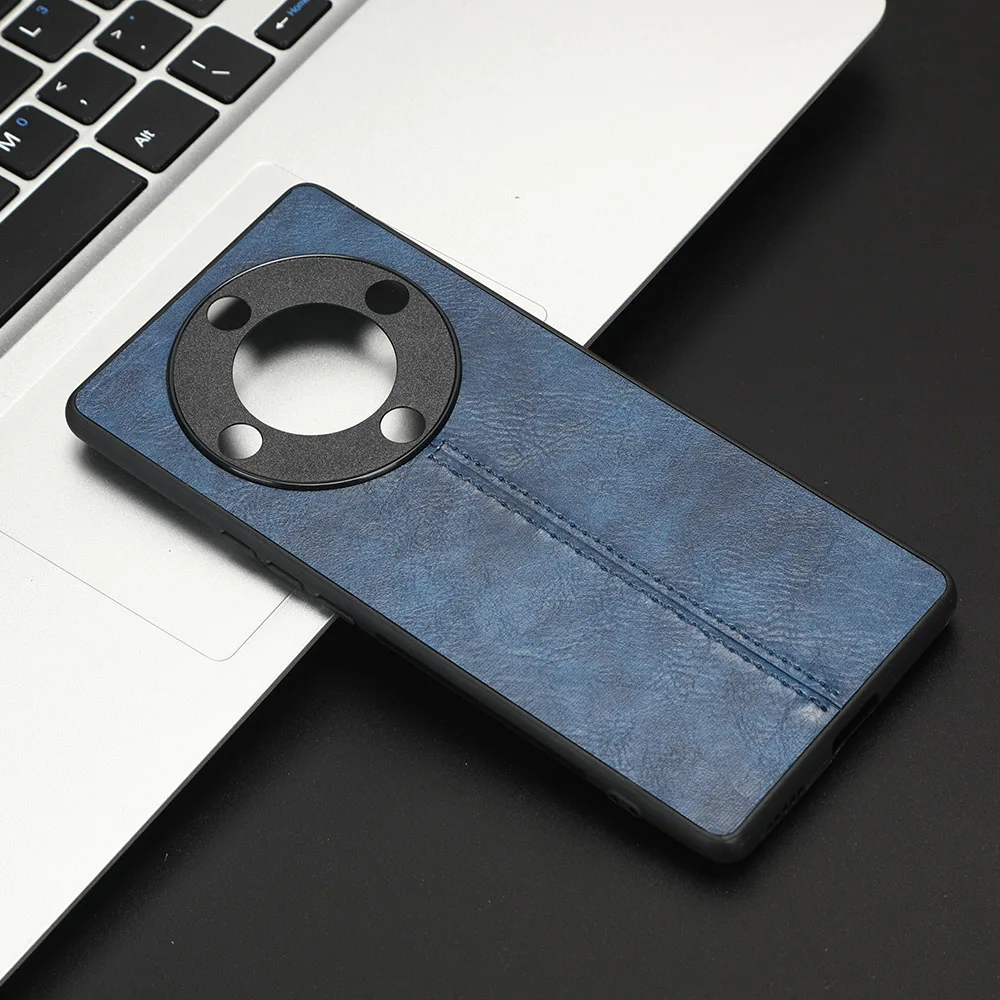 Premium Suture Soft Edge PU Leather Phone Cover for 6.67 Smartphones – 5G Compatible