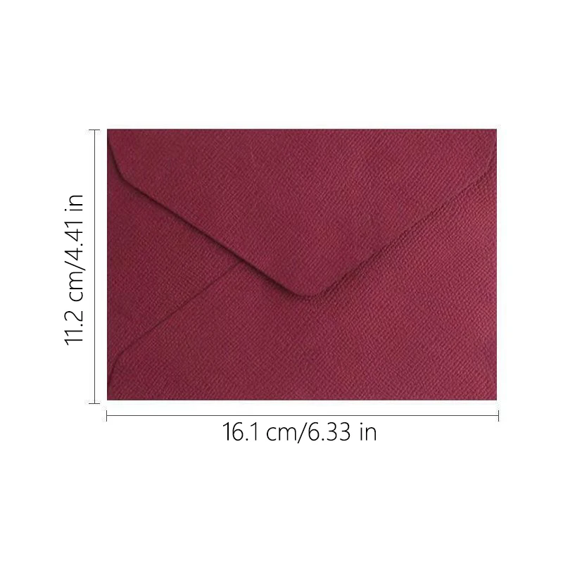 Greeting Cards 16x11cm Linen texture Blank Envelopes Wedding Invitation Gift 50PCS greeting cards wedding invitations wedding envelopes