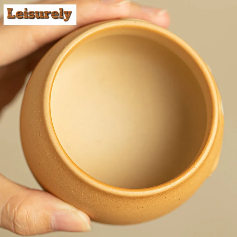 130ML Cartoon Hand Drawn Shiba Inu Teacup Zen Tea Bowl Water Jug Fragrance Cup Chazhan Cute Dog Master Cups Coffee Mugs Teaware