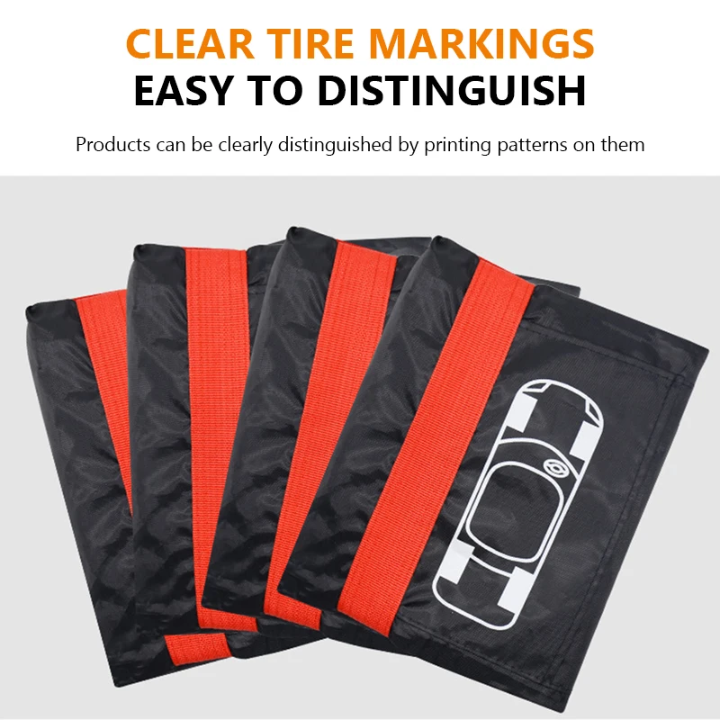 1pc Universal Car Spare Tire Covers Case Auto Wheel Tires Storage Bags Oxford Cloth Dust-proof Protector Car Accessorie