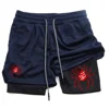 Anime Hunter x Hunter Performance Shorts for Men Breathable Spider Gym Shorts Summer Sports Fitness Workout Jogging Short Pants 2