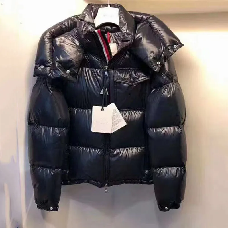 

Модное пальто на двойной молнии 2024, зимняя мужская брендовая Толстая куртка на утином пуху с капюшоном и длинным рукавом, пуховая куртка с перьями, ZN27