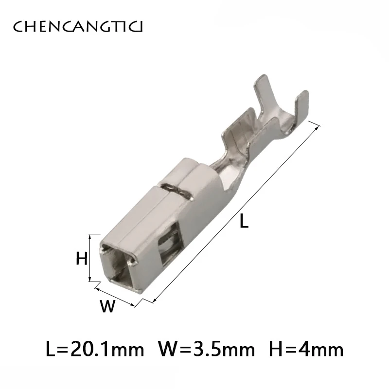 Terminal connector 20 Pcs 1.5/2.8MM FCI Tyco Auto Crimping Wire Terminal Copper Contact Male Female Pins 211cc2s1120 211cc2s1160p 211CL3S2160