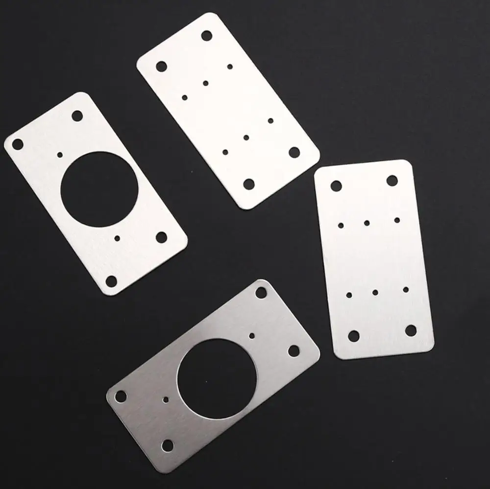 Hinge Repair Plate Kit for Cabinet Furniture Drawer Stainless Steel Table Cabinet Hinges Placa Para Bisagras Hardware Tools