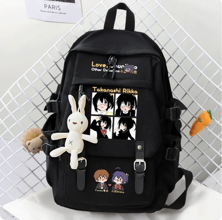 Anime Love, Chunibyo & Other Delusions Schoolbag Backpack High-capacity Shoulder Bag Cosplay Student Teenage Gift B137