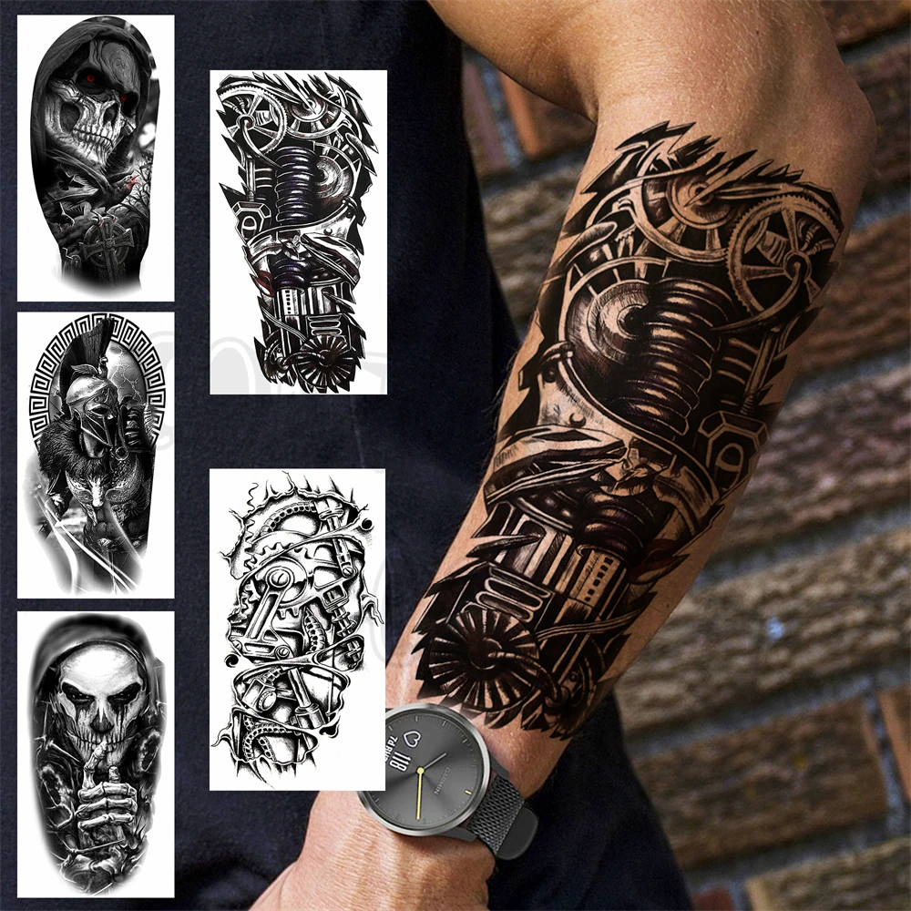 Tatouage Armure : Mon Expérience avec les Tatouages Temporaires en Forme  d\u0026#39;Armure Robotique, image size:1000x1000