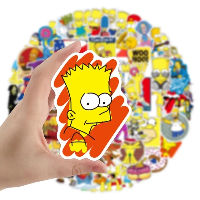 The Simpsons Cartoon Stickers