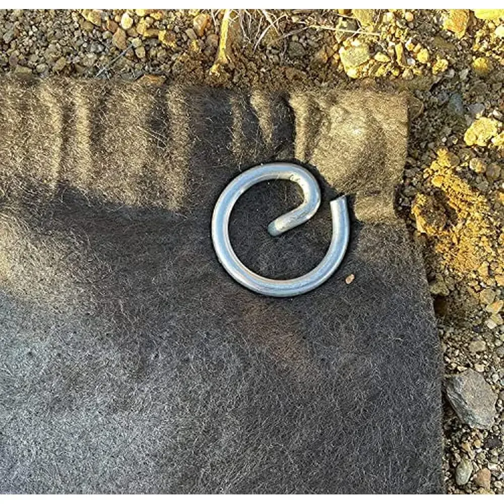 6" Circular Landscape Staples Industrial Grade Steel Holds 10X Better Made in USA (300 Pcs)