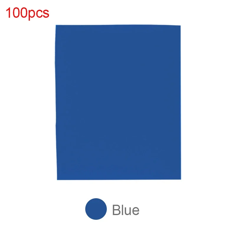 100pcs blue