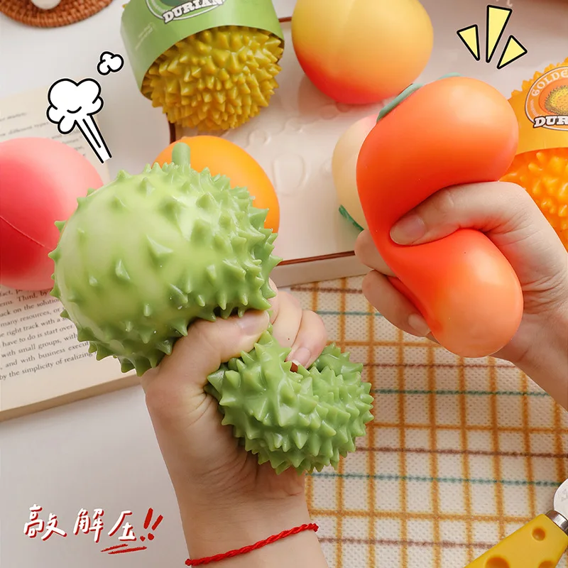 

Durian Squishy Novelty Fidget Toys Squeeze Toys Stress Relief Antistress Toys Creativity Sensory Relaxing Artificial Toy Gifts