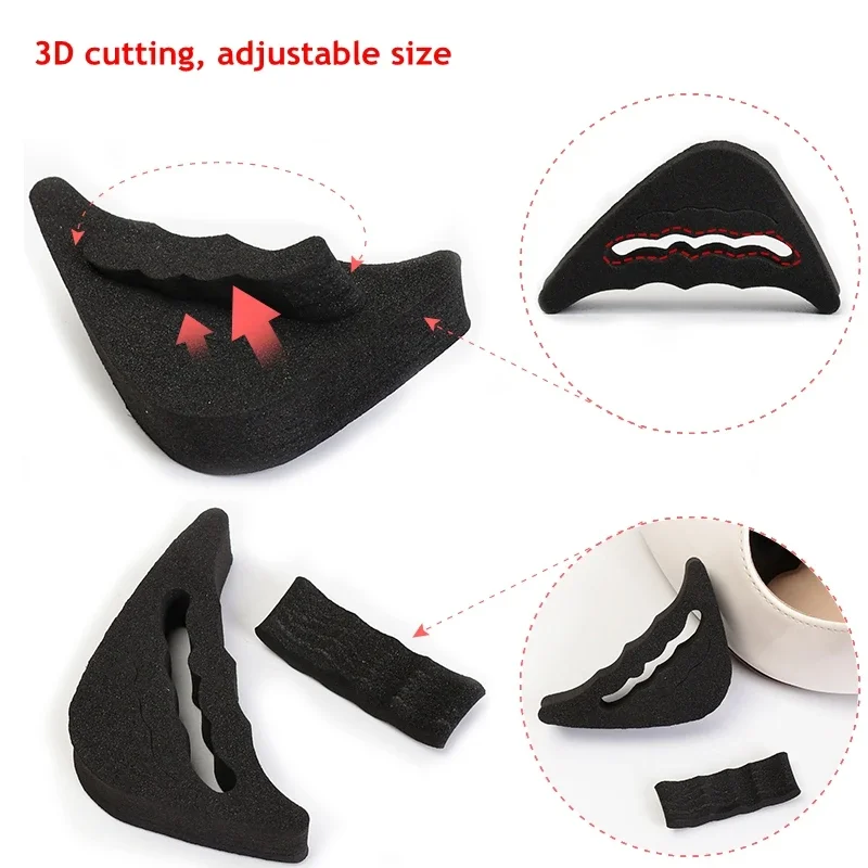 Shoe Insoles Heel Patch Insole Forefoot Pads for Women High Heels