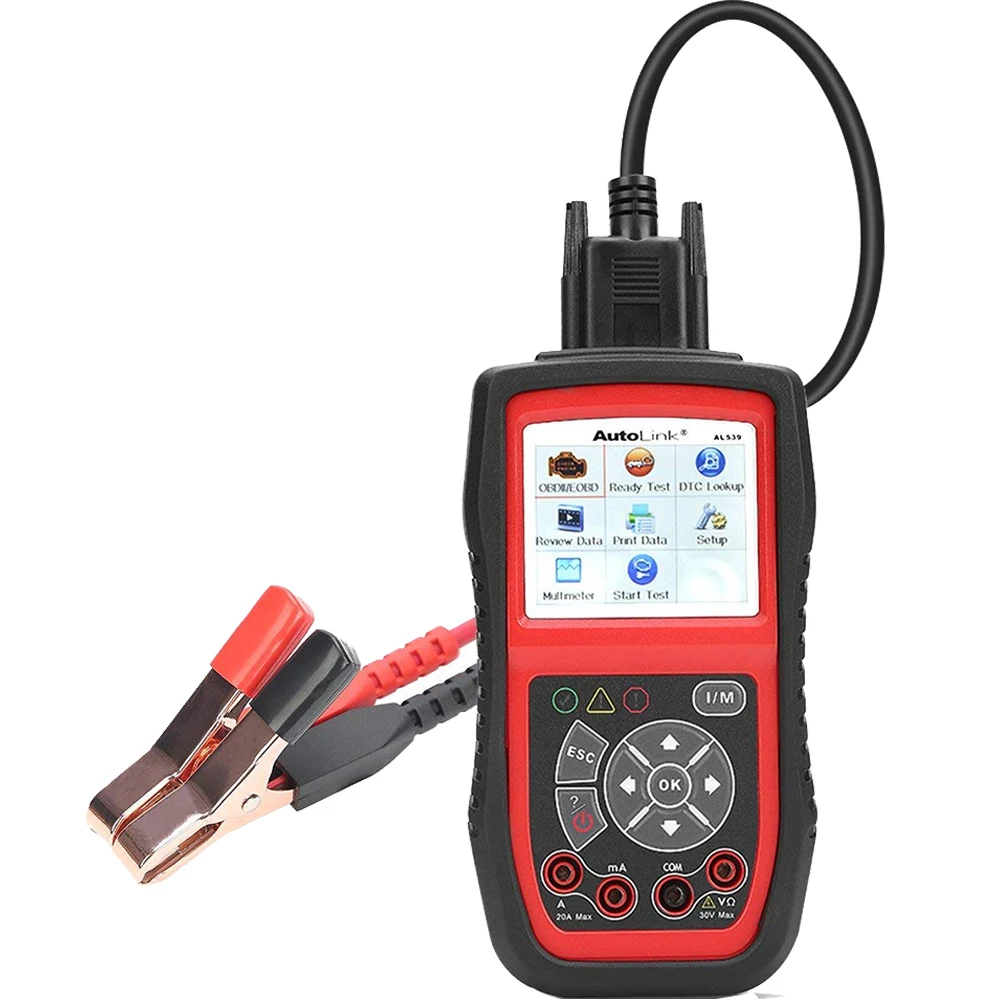 Autel Autolink AL539B OBD2 сканер 12 В тестер Автомобильный анализатор DC AC Avometer 3 в 1 считыватель кодов PK al539 бесплатное обновление (art.: 7aa6fbe2a) - 7aa6fbe2a