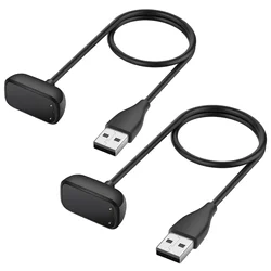 Dual Pack USB Smartwatch Charger Replacement (Black)