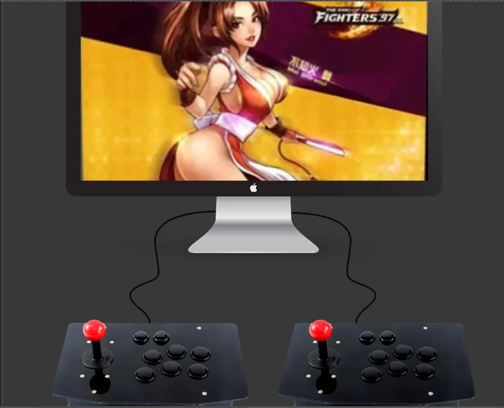 Android Mobile TV Set Top Boxing King 97 Support Computer USB Laptop Arcade Game Joystick arcade joystick game joystick gaming controller