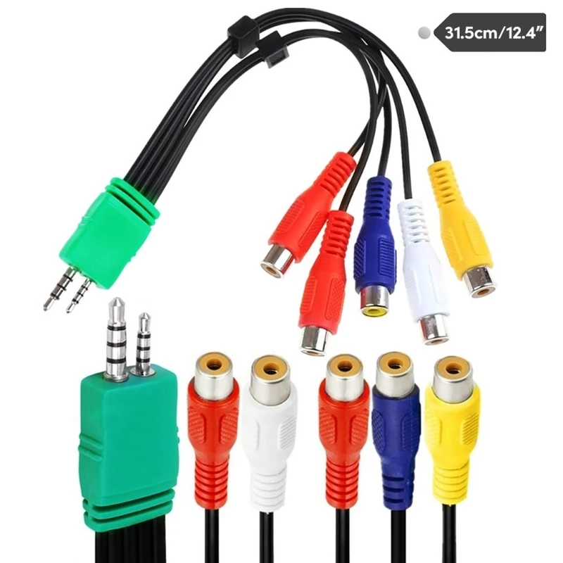 3.5mm 2.5mm  5RCA  ķڴ  Ŀ  ̺  