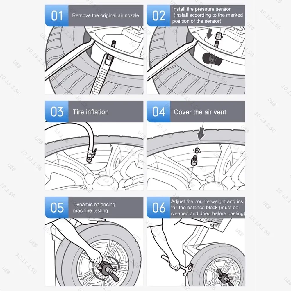 Tire Pressure Monitoring System Cigarette Lighter Tire Pressure Monitor System Universal TPMS for Car Sedan SUV